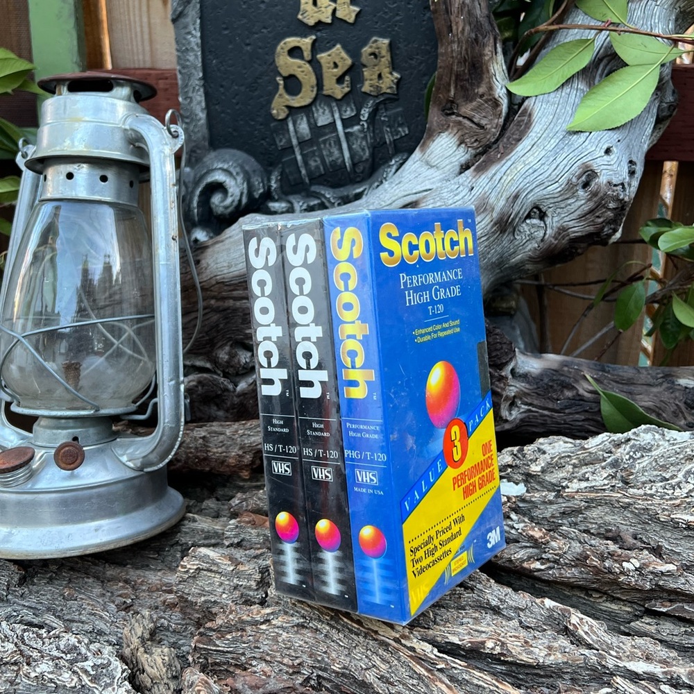 Scotch VHS Tapes